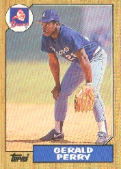 1987 Topps Baseball Cards      639     Gerald Perry